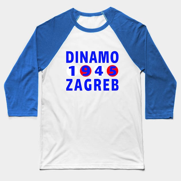 Dinamo Zagreb 1945 Classic Baseball T-Shirt by Medo Creations